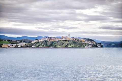 figueras port in galicia spain