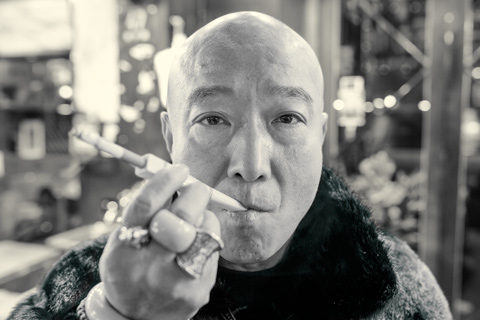 shanghai market man china