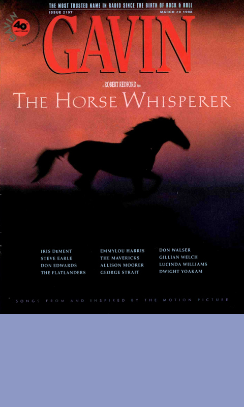 Gavin Magazine's Americana music edition cover